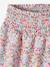 Ruffled Skort for Girls WHITE LIGHT ALL OVER PRINTED 