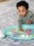 Narwhal Multisensory Water Mat, by INFANTINO BLUE LIGHT SOLID WITH DESIGN 