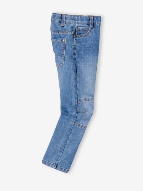 NARROW Hip, MorphologiK Indestructible Straight Leg 'Waterless' Jeans BLUE DARK SOLID+BLUE DARK WASCHED 