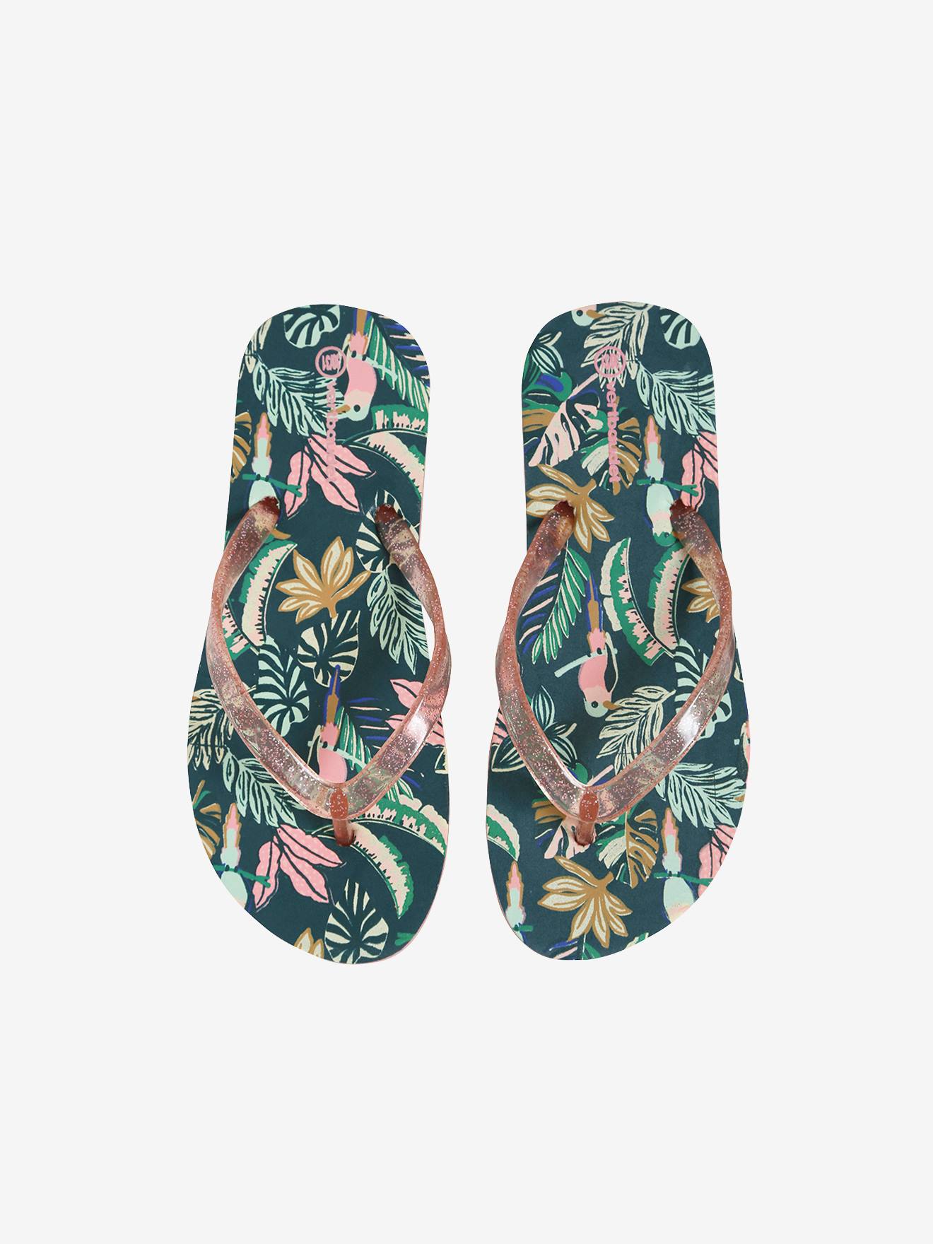 Printed flip sale flops