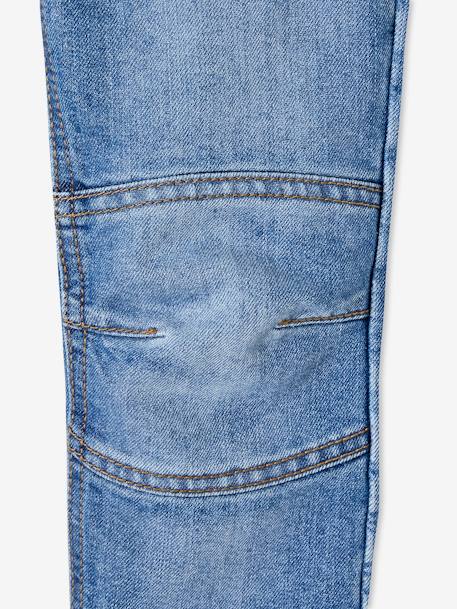 NARROW Hip, MorphologiK Indestructible Straight Leg 'Waterless' Jeans BLUE DARK SOLID+BLUE DARK WASCHED 