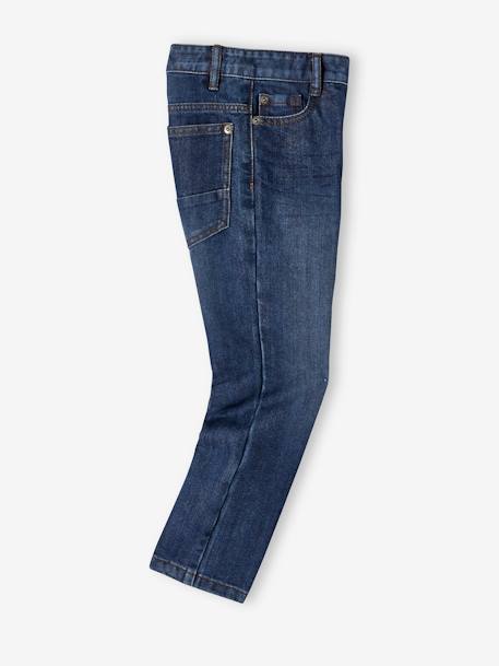 Indestructible Straight Leg Jeans for Boys BLUE DARK SOLID+BLUE DARK WASCHED+denim grey 