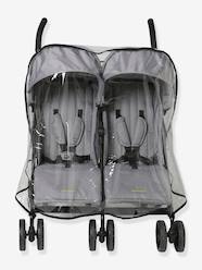 Nursery-Pushchairs & Accessories-Universal Rain Cover For Side-by-Side Double Pushchair