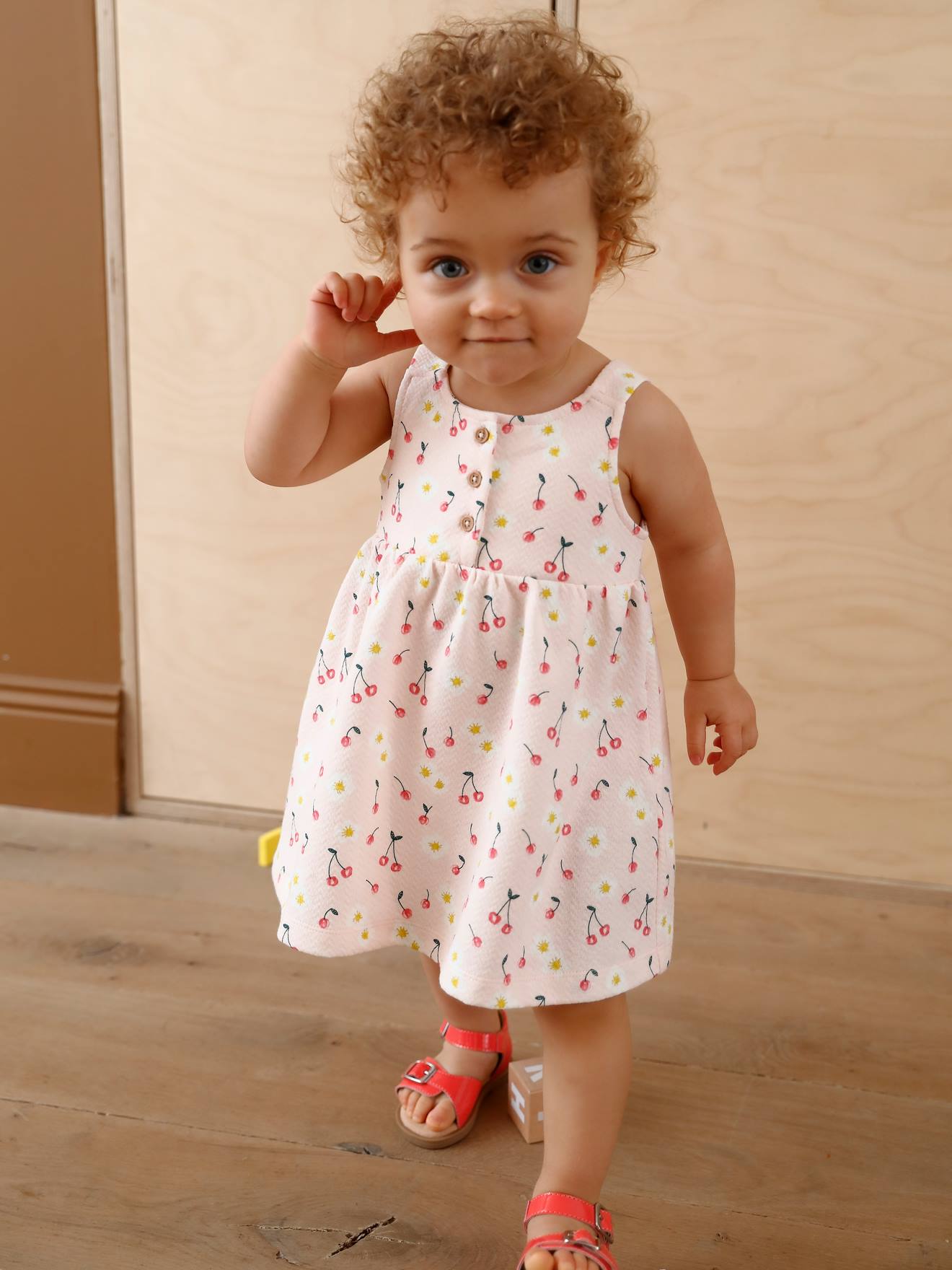 Light baby hotsell pink dress