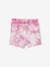 Tie-Dye Fleece Shorts for Babies PINK MEDIUM SOLID+YELLOW LIGHT SOLID 