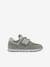 Pair of Trainers, PV574EVG by NEW BALANCE® for Kids GREY MEDIUM SOLID 