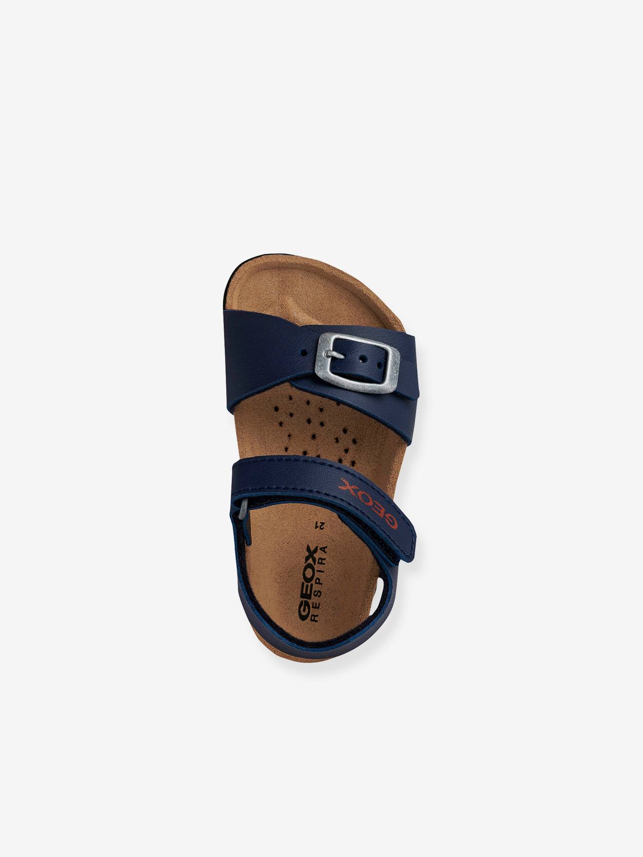 Boys Geox Vaniett Sandals Olive | Brantano