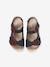 Full Opening Sandals, for Boys BLUE DARK SOLID WITH DESIGN 