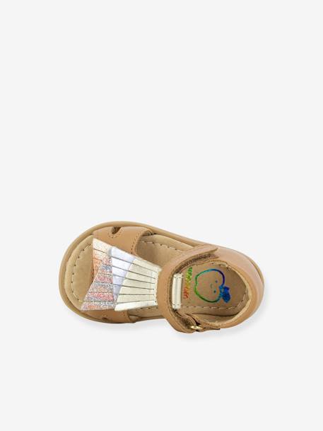 Sandals for Girls, Tity Falls - Atlant by SHOO POM® BEIGE MEDIUM SOLID 