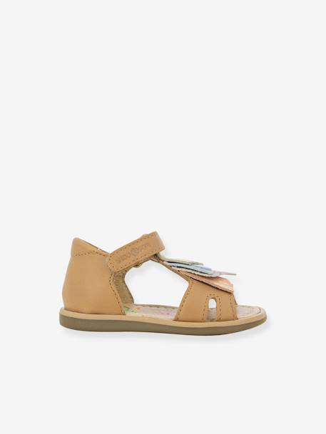 Sandals for Girls, Tity Falls - Atlant by SHOO POM® BEIGE MEDIUM SOLID 