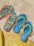 Printed Flip-Flops for Boys BLUE MEDIUM ALL OVER PRINTED 