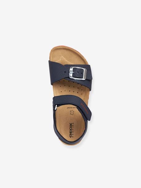 Sandals for Boys, Ghita B.B by GEOX® BLUE DARK SOLID 