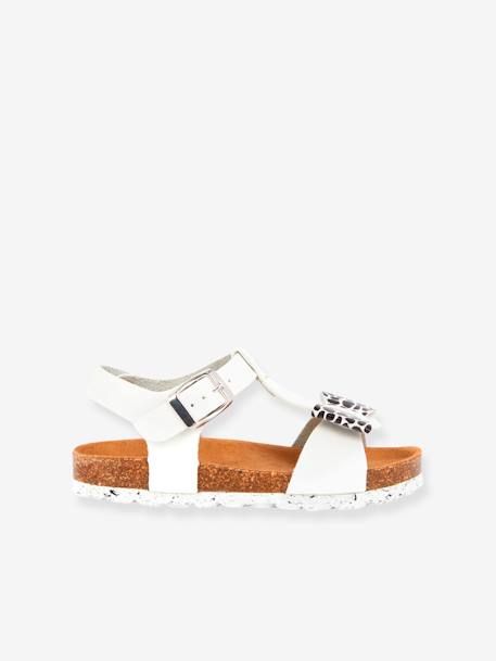 Sandals for Kids, Zabou by LES TROPEZIENNES® PAR M. BELARBI BLUE DARK SOLID WITH DESIGN+WHITE LIGHT SOLID WITH DESIGN 