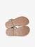 Vegetable Tanned Leather Sandals for Girls GREEN LIGHT SOLID WITH DESIGN 