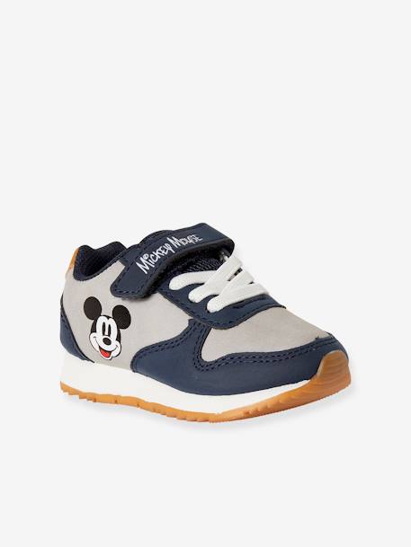 Disney® Mickey Mouse Trainers for Children BLUE DARK SOLID WITH DESIGN 