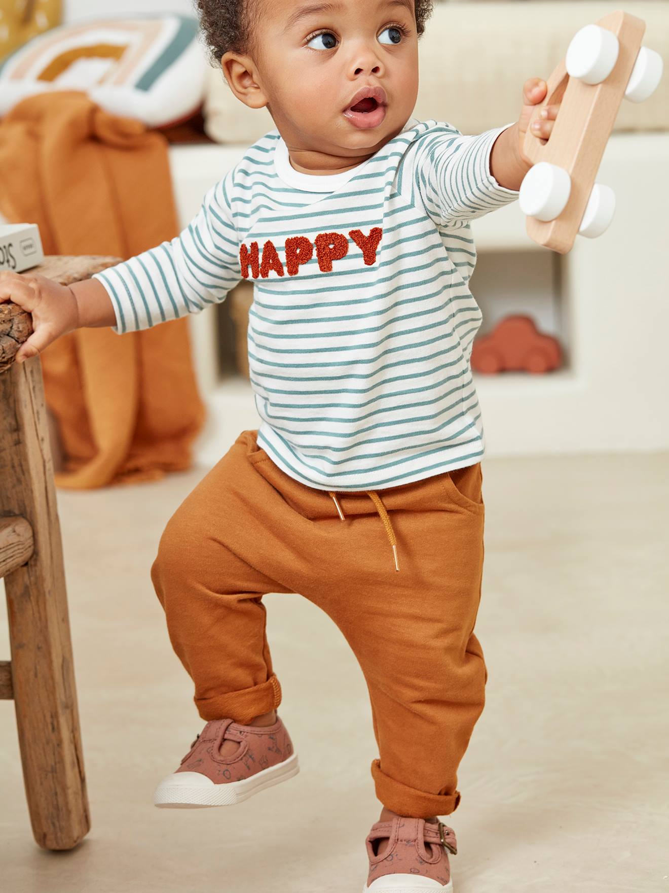 Baby boy grey store pants