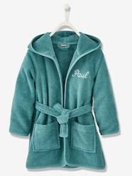 Girls-Child's Hooded Bathrobe