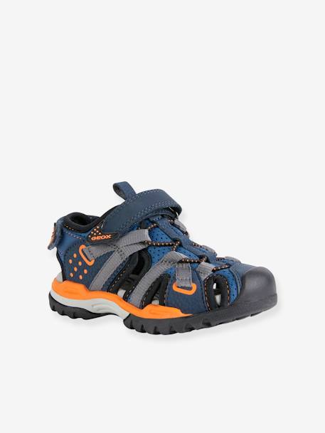 Sandals for Children, Borealis B light solid, by blue - | GEOX® Shoes Vertbaudet