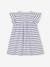 Jersey Knit Dress for Babies BLUE DARK STRIPED 