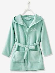 -Child's Hooded Bathrobe