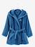 Child's Hooded Bathrobe Blue+Dark Green+Light Blue+Light Green+Light Purple+Navy+Orange+Pink 