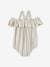 Striped Jumpsuit for Babies WHITE LIGHT STRIPED 