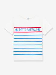 Boys-Tops-Short Sleeve T-Shirt in Cotton for Boys by PETIT BATEAU