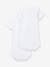 Pack of 2 Bodysuits, Cutaway Shoulders, Organic Cotton for Babies, by PETIT BATEAU white 