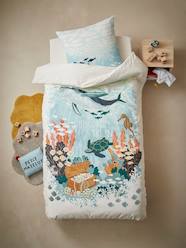 Bedding & Decor-Child's Bedding-Fitted Sheet for Children, Deep Ocean