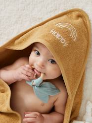 Baby-Bath Cape + Bath Mitt