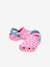 Classic Easy Icon Clog for Babies by CROCS(TM) BLUE DARK ALL OVER PRINTED+PINK LIGHT ALL OVER PRINTED 