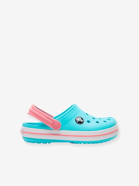 Crocband Clog K for Kids, by CROCS(TM) BLUE LIGHT SOLID+navy blue+PINK LIGHT SOLID 