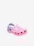 Classic Easy Icon Clog for Babies by CROCS(TM) BLUE DARK ALL OVER PRINTED+PINK LIGHT ALL OVER PRINTED 