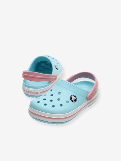 Crocband Clog T for Babies, by CROCS(TM) BLUE LIGHT SOLID+navy blue+PINK LIGHT SOLID+RED MEDIUM SOLID 