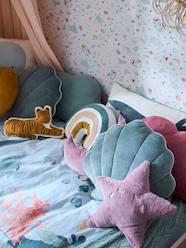 Bedding & Decor-Seashell Cushion, Under the Ocean