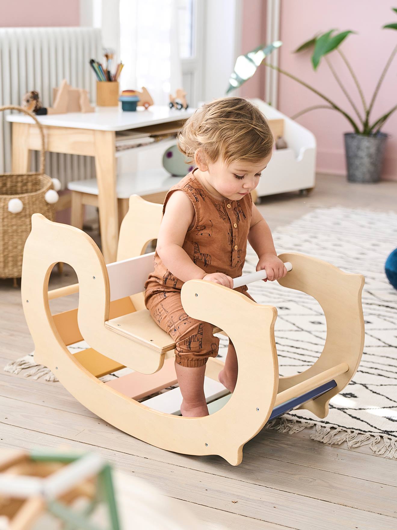 Wooden store kids rocker