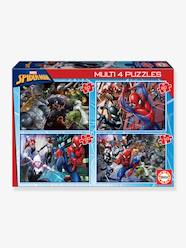 -4 Progressive Puzzles, Spider-Man - EDUCA