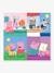 4 Progressive Puzzles, Peppa Pig - EDUCA BLUE BRIGHT 2 COLOR/MULTICOL 