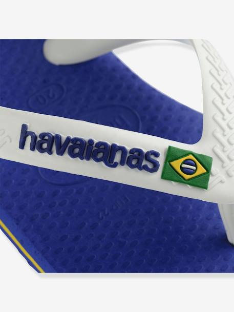 Baby Brasil Logo II Flip-Flops, HAVAIANAS blue+navy blue 