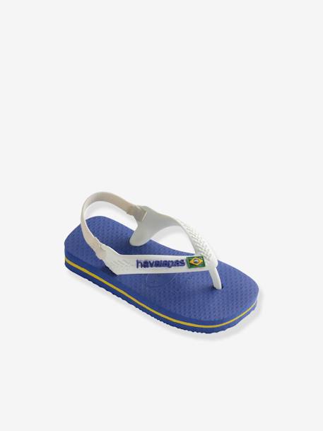 Baby Brasil Logo II Flip-Flops, HAVAIANAS blue+navy blue 