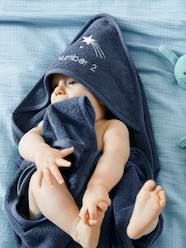 Baby-Bath Capes & Bathrobes-Bath Cape + Bath Mitt