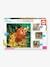 4 Progressive Puzzles, Disney Baby 1 - EDUCA WHITE LIGHT TWO COLOR/MULTICOL 