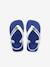 Baby Brasil Logo II Flip-Flops, HAVAIANAS blue+navy blue 