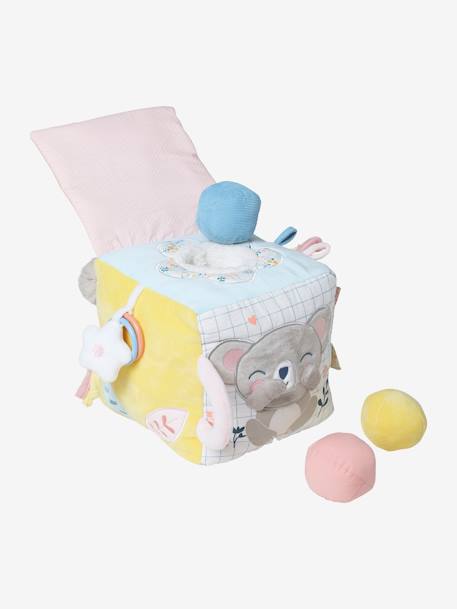 Large Hide & Seek Cube, Koala Bear PINK MEDIUM SOLID WITH DESIG 