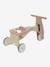 Balance Bike + Seat for Dolls in FSC® Wood green+Multi 