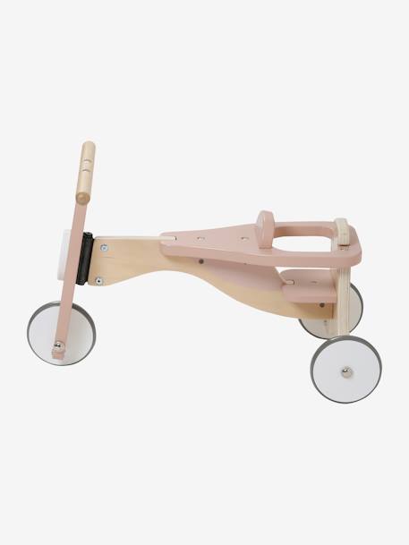 Balance Bike + Seat for Dolls in FSC® Wood green+Multi 