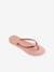 Slim Glitter II Flip-Flops, HAVAIANAS, for Children rose 