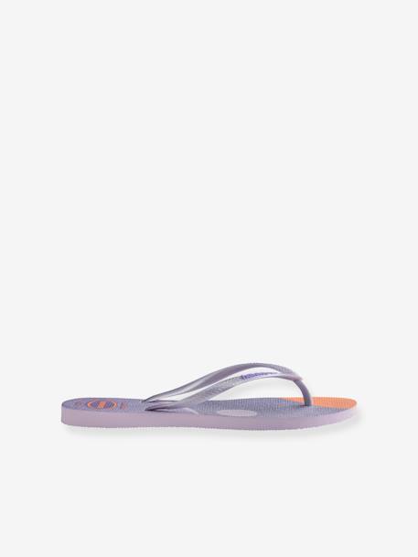 Slim Palette Glow Flip-Flops, HAVAIANAS, for Children lilac 