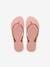 Slim Glitter II Flip-Flops, HAVAIANAS, for Children rose 