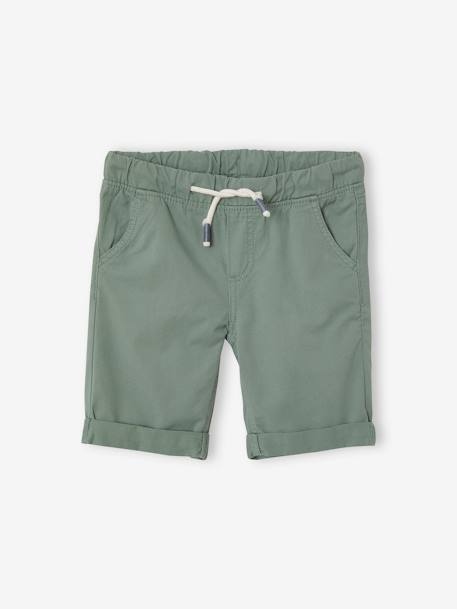 Coloured Bermuda Shorts for Boys azure+Dark Blue+golden beige+GREEN MEDIUM SOLID WITH DESIG+ORANGE MEDIUM SOLID WITH DESIG 